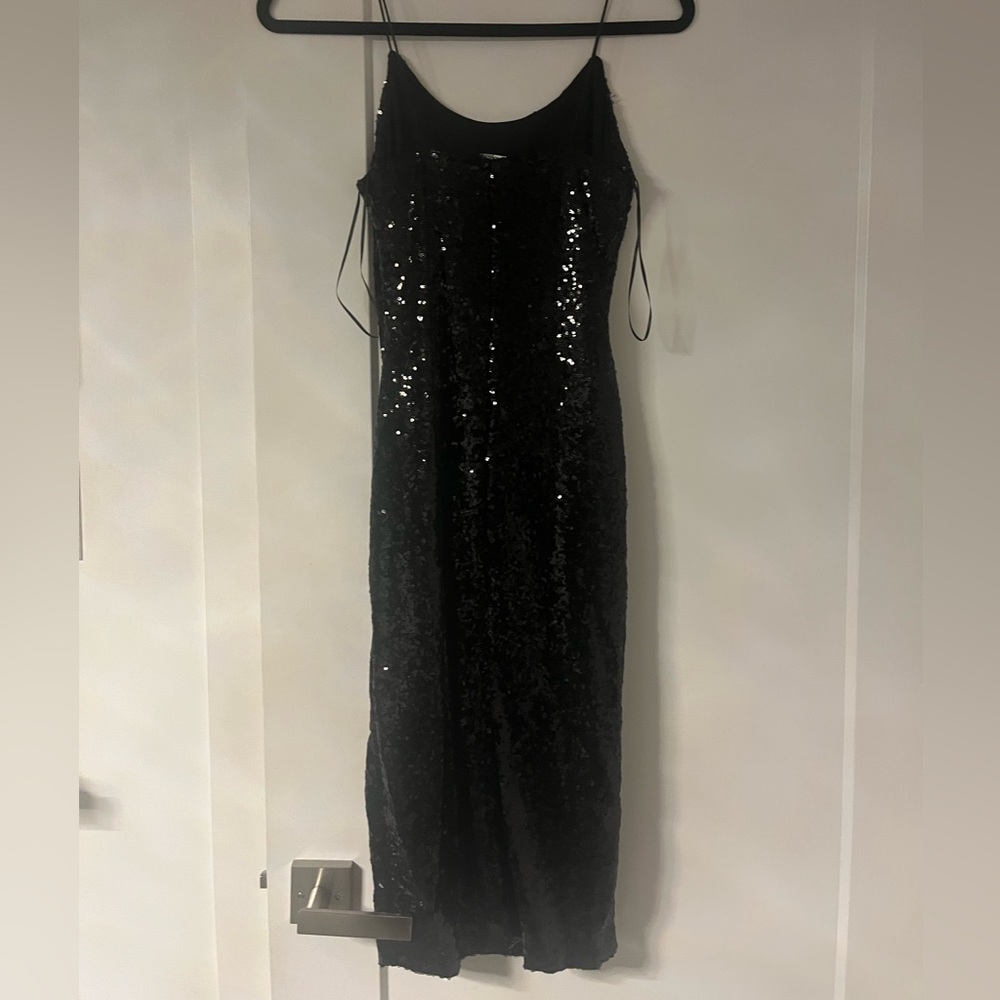 Sequin dress black